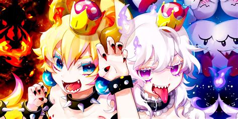 mario bowsette|Super Mario: Bowsette and Boosette Powers, Origins。